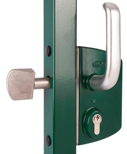 SCHIEBETORSCHLOSS LOCINOX grün 120mm
