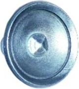 Gerader Drehknopf, flach, Serie XX