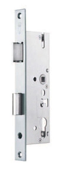 Rohrrahmenschloss, Dorn 25mm, Stulp VA, Entf. 92mm