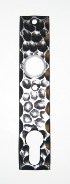 Kurzschild 72PZ, schwarz Wabenhämmerung