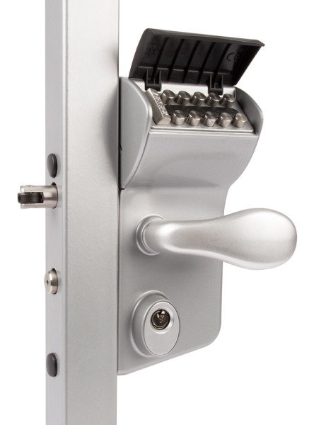 CODESCHLOSS,DREHT.60-80MM SILBER