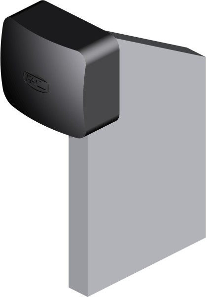 Endanschlag zum Anschweißen, 115mm