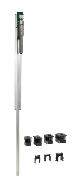 Suby-Kantriegel, Gehäuse schwarz, Hebel schwarz