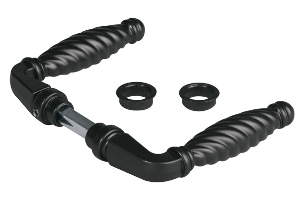 Stil-Drückerpaar, schwarz