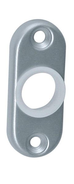 Drückerrosette, oval Alu F1