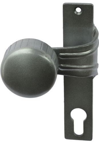 gerkröpfter Knopf fest auf KS, links, altdeutsch