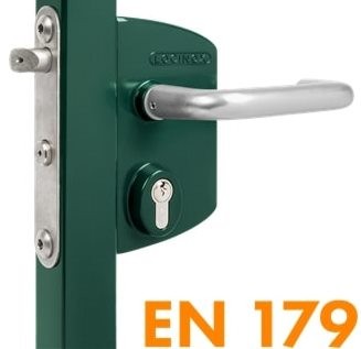 PANIK, Anschraubschloss 40-60,moosgrün EN 179