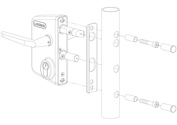 ANSCHRAUBSCHL.40-60-RUNDR.SILBER