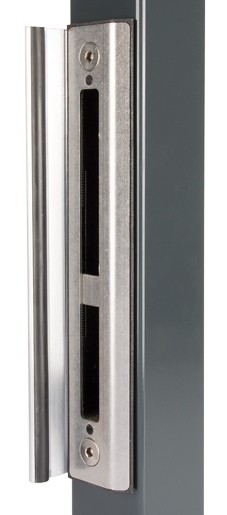 ANSCHLAG,HYBRID-SCHLOSS,STAHL-SCHWARZ locinox