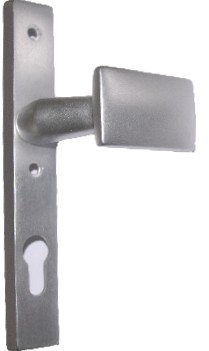 Gekröpfter Knpf, drehbar auf Lanschild, 92er