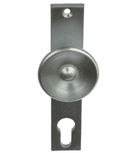 gerader Flachknopf drehbar Kurzschild, altdeutsch