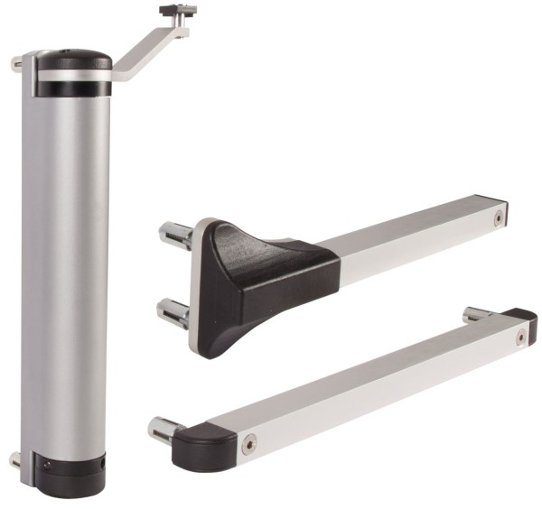 LION - Hydraulischer Türschließer silber