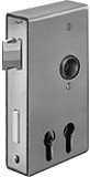 Schlossgehäuse 30 mm für 2 Profilzylinder