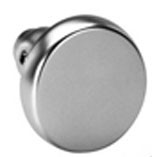 Türknopf Lochteil gerade drehbar rund, ALU F1, AMF 477L, Kilic