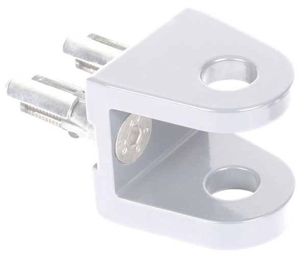 BOLTON-U U-Lasche zum Anschrauben für Torband M16, ALUM