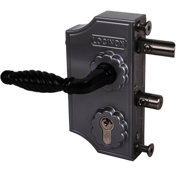 Ziergitterschloss, groß,FL 10-30mm, schwarz