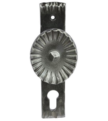 gerader Knopf, fest auf Kurzschild, rustikal