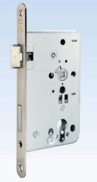 Objektschloss, D65mm, VA-Stulp 24mm, DIN Links