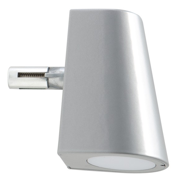 LAMPE,TRICONE,SILBER