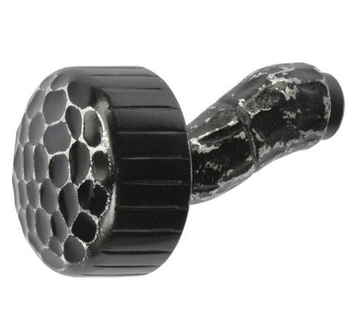 Drehknopf, gekröpft, Wabenhämmerung