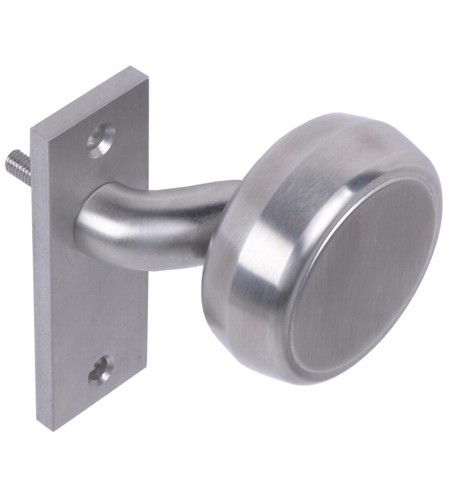 Gekröpfter Flachknopf, VA fest auf Rosette