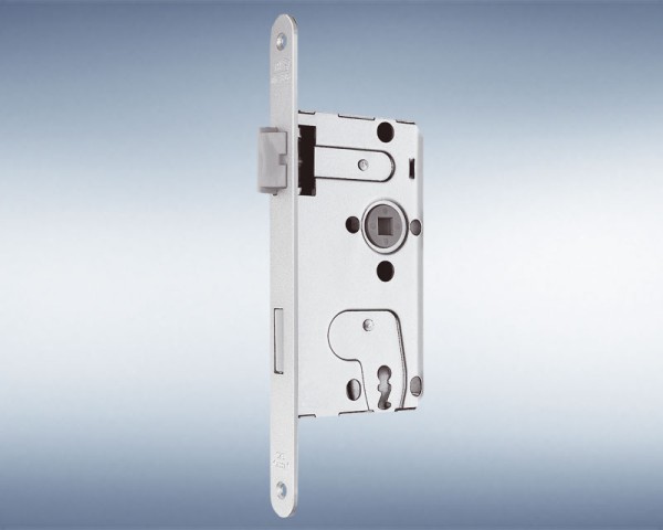 Zimmertürschloss.BB, D55mm, Entf.72mm,Stulp 18mm, LI
