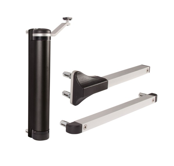 LION - Hydraulischer Türschließer schwarz