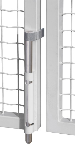 Bolzenstangenriegel,weiß R9010,Alu-Riegel