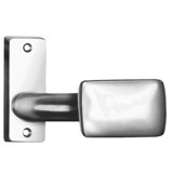 Gekröpfter Knopf, drehbar auf Rosette 88x32mm