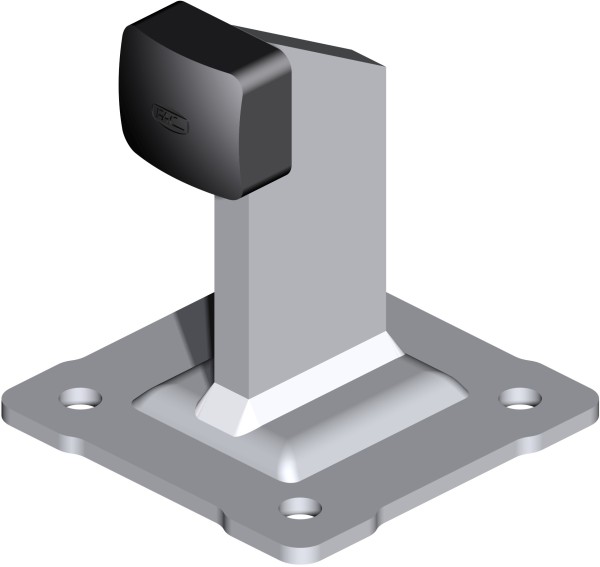 Endanschlag zum Aufschrauben, 101mm