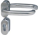 Drückergarnitur U-Form Edelstahl