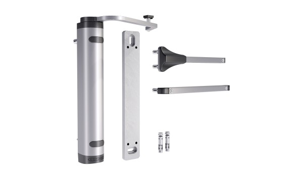 VERTICLOSE-2-Wall Wandtürschließer, silber