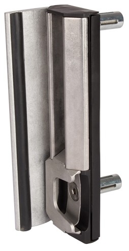 Sicherheitsanschlag silber für Industrietorschloss 60-80mm