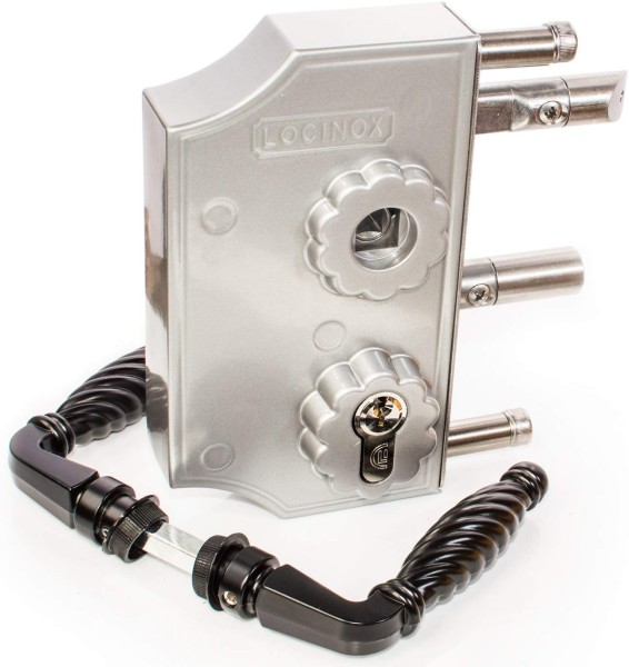 Ziergitterschloss, groß, 40-60mm, silber