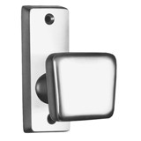 Gerader Knopf, fest auf massiver Rosette AMF Schlossgehäuse